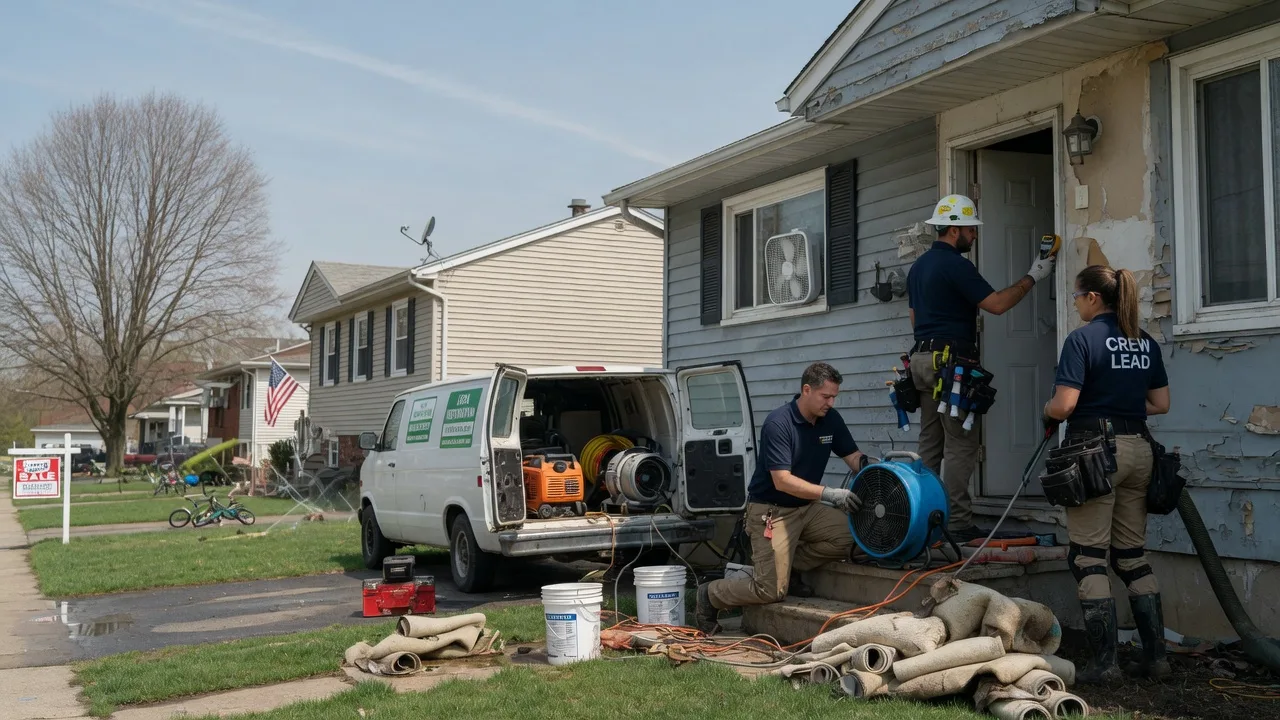 Flood Cleanup in Winslow, IN near me