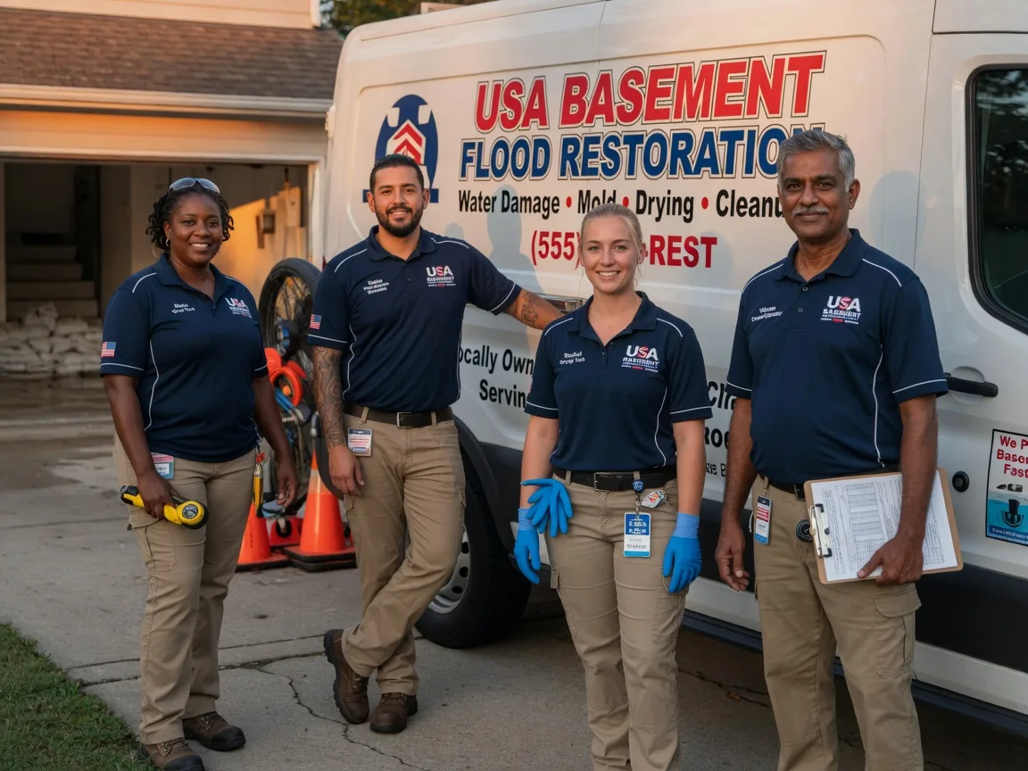 Basement Flood Cleanup company in Winslow, IN